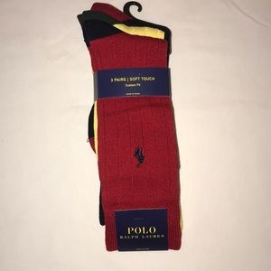 RALPH LAUREN DRESS SOCKS